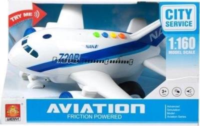 Opakowanie Samolot pasażerski ze światłem i dźwiękiem