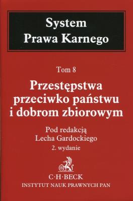 Okładka książki System Prawa Karnego T.8 w.2