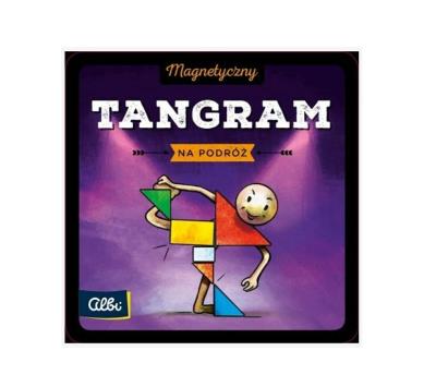 Tangram - gra magnetyczna ALBI. Wydawca: Albi. SmakLiter.pl Opakowanie Tangram - gra magnetyczna ALBI