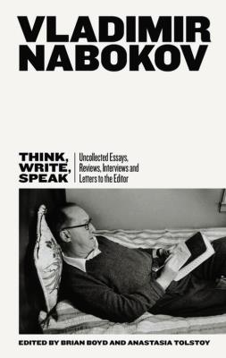 Think Write Speak. Autor: Nabokov Vladimir. SmakLiter.pl Okładka książki Think Write Speak