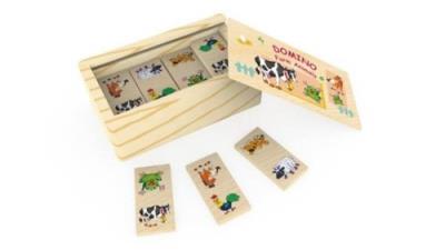 Opakowanie Top Bright Domino drewniane Zwierzaki na farmie