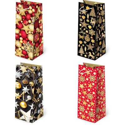 Opakowanie TOREBKI OZDOBNE AL-2 SET S-27 CZERWONO CZARNE 10 SZTUK