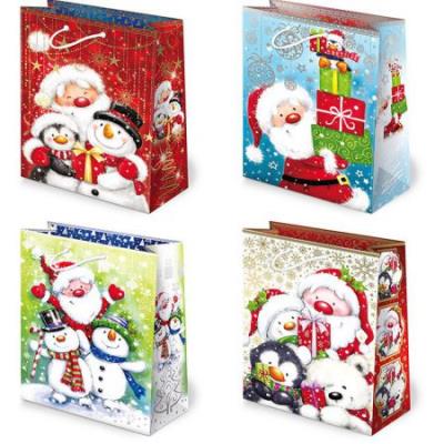 Opakowanie TOREBKI OZDOBNE T-2L SET S-18 MIKOŁAJ MALOWANY 10 SZTUK