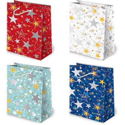 Opakowanie TOREBKI OZDOBNE T-4L SET S-18 GWIAZDKI 10 SZTUK