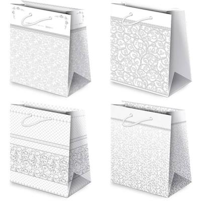 Opakowanie TOREBKI OZDOBNE T17L SET 6 BIAŁE 5 SZTUK
