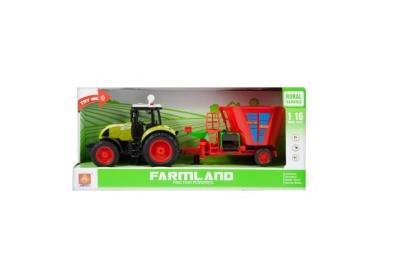 Opakowanie Traktor z akcesoriami światło/dźwięk