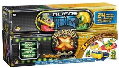 Opakowanie TreasureX Aliens vs Kings 3-pak