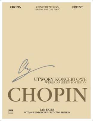 Utwory koncertowe w. na 1 fortepian. Autor: Chopin Fryderyk. SmakLiter.pl Okładka książki Utwory koncertowe w. na 1 fortepian
