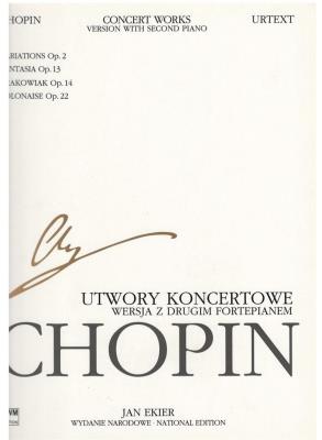 Utwory koncertowe w. z 2 fortepianem. Autor: Chopin Fryderyk. SmakLiter.pl Okładka książki Utwory koncertowe w. z 2 fortepianem