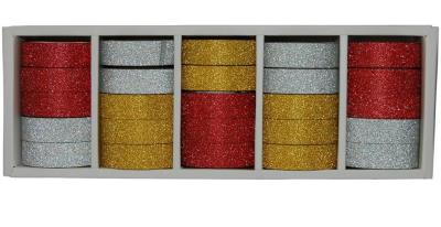 Opakowanie Washi Tape Glitter (25szt) NARCISSUS