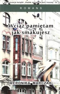 Wciąż pamiętam jak smakujesz. Autor: Wronika Marczak. SmakLiter.pl Okładka książki Wciąż pamiętam jak smakujesz