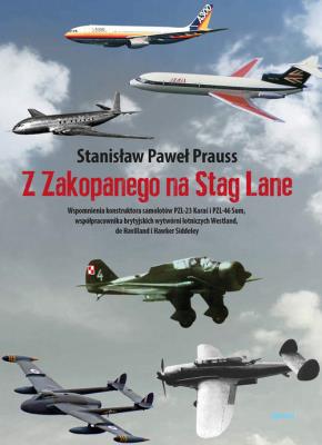 Z Zakopanego na Stag Lane. Autor: Stanisław Paweł Prauss. SmakLiter.pl Okładka książki Z Zakopanego na Stag Lane