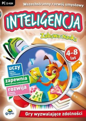 Zabawa i Nauka: Inteligencja 4-8 lat. Wydawca: L.K. Avalon. SmakLiter.pl Opakowanie Zabawa i Nauka: Inteligencja 4-8 lat