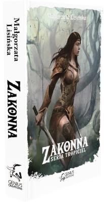Zakonna. Autor: Małgorzata Lisińska. SmakLiter.pl Okładka książki Zakonna