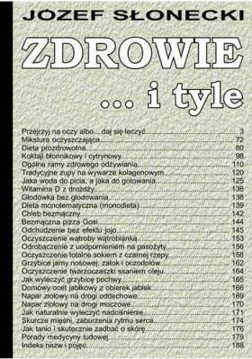 Okładka książki Zdrowie... i tyle