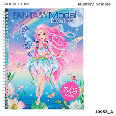 Opakowanie ZESTAW Z NAKLEJKAMI DRESS ME UP FANTASY MODEL 10955A