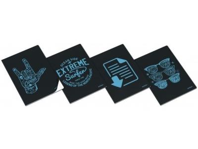 Opakowanie Zeszyt A4/40K kratka Clever Blue (8szt)