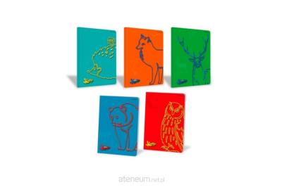 Zeszyt A5/16K kratka Fauna (20szt). Wydawca: Top 2000. SmakLiter.pl Opakowanie Zeszyt A5/16K kratka Fauna (20szt)