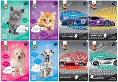 Opakowanie Zeszyt A5/32K linia z aplikacją (10szt)