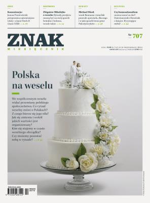Okładka książki Znak 707 4/2014 Polska na weselu