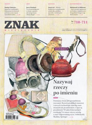 Okładka książki Znak 710-711/2014 Nazywaj rzeczy po imieniu