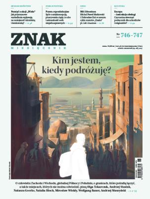 Znak 746-747/2017 Kim jestem kiedy podróżuję. Autor: autor zbiorowy. SmakLiter.pl Okładka książki Znak 746-747/2017 Kim jestem kiedy podróżuję