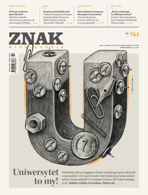 Znak 761 10/2018. Autor: autor zbiorowy. SmakLiter.pl Okładka książki Znak 761 10/2018