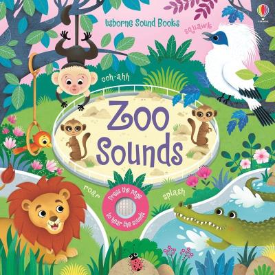 ZOO SOUNDS. Autor: Taplin Sam. SmakLiter.pl Okładka książki ZOO SOUNDS