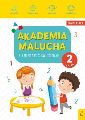 Akademia malucha. Elementarz z ćw. 2-latek w.2020. Autor: Opracowanie zbiorowe. SmakLiter.pl Okładka książki Akademia malucha. Elementarz z ćw. 2-latek w.2020