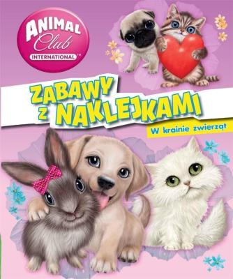 Okładka książki Animal Club. Zabawy z.. W krainie zwierząt
