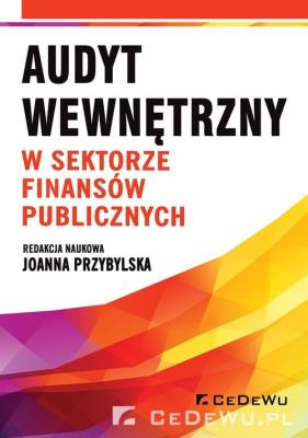 Okładka książki Audyt wewnętrzny w sektorze finansów publicznych