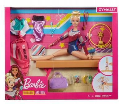 Opakowanie Barbie Zestaw Lalka gimnastyczka
