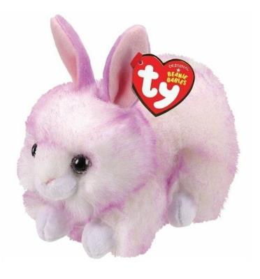 Opakowanie Beanie Babies Ryley - Lawendowy królik 15cm