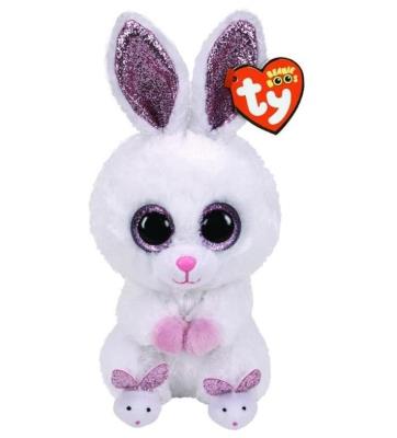 Opakowanie Beanie Boos Slippers - Królik z kapciami 15cm