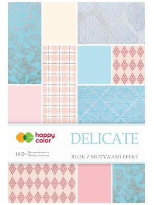 Opakowanie Blok Effect Delicate 10 arkuszy HAPPY COLOR