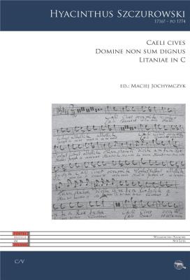 Caeli cives occurrite. Autor: Hyacinthus Szczurowski. SmakLiter.pl Okładka książki Caeli cives occurrite