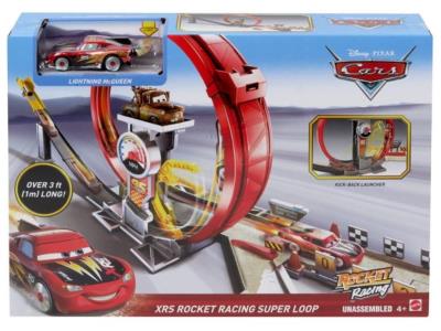 Opakowanie Cars zestaw XRS Rocket Racing superpętla