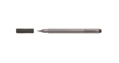 Opakowanie Cienkopis Grip czarny (10szt) FABER CASTELL