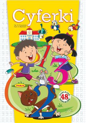 CYFERKI. Autor: Kruszewski Włodzimierz, Ernest Błędowski. SmakLiter.pl Okładka książki CYFERKI