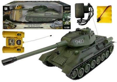 Czołg R/C 1:28 Zdalnie Sterowany T-34 Podczerwień. Wydawca: Lean Toys. SmakLiter.pl Opakowanie Czołg R/C 1:28 Zdalnie Sterowany T-34 Podczerwień