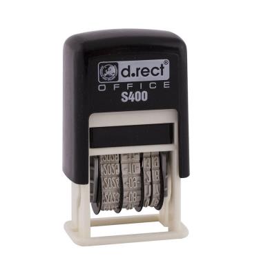 Opakowanie Datownik ISO S400 czarny D.RECT