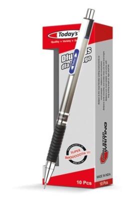 Długopis Today's Jet Ball niebieski (10szt) NOSTER. Wydawca: Noster. SmakLiter.pl Opakowanie Długopis Today's Jet Ball niebieski (10szt) NOSTER
