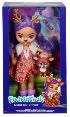 Opakowanie Enchantimals duża lalka + zwierzak FRH54