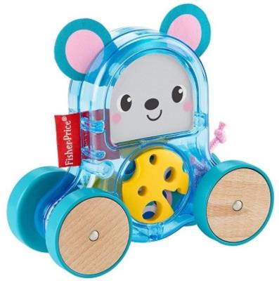 Opakowanie Fisher Price Kolorowe zwierzątka na kółkach GLD02