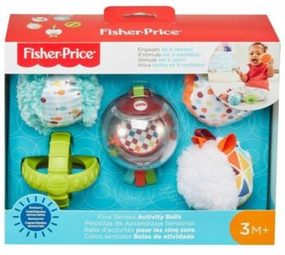 Opakowanie Fisher Price Sensoryczne kuleczki 5szt