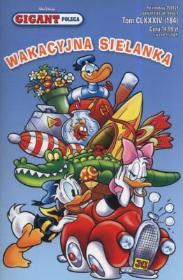 Gigant Tom 184 Wakacyjna sielanka. Autor: praca zbiorowa. SmakLiter.pl Okładka książki Gigant Tom 184 Wakacyjna sielanka