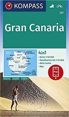 Okładka książki Gran Canaria 1:50 000 w.2019 Kompass