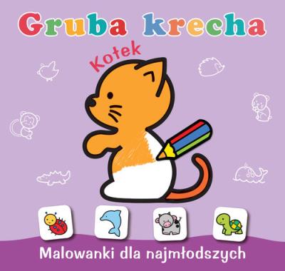 Gruba krecha Kotek. Autor: Opracowanie zbiorowe. SmakLiter.pl Okładka książki Gruba krecha Kotek