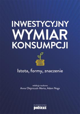 Okładka książki Inwestycyjny wymiar konsumpcji
