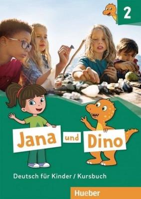 Jana und Dino 2 KB HUEBER. Autor: Manuela Georgiakaki, Michael Priesteroth. SmakLiter.pl Okładka książki Jana und Dino 2 KB HUEBER